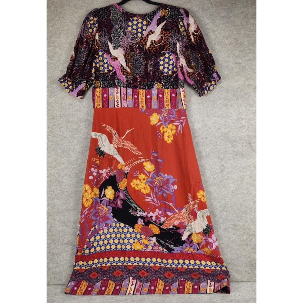 Anthropologie Women's Boho Hippie Style Dress Size 12 - Picture 2 of 7